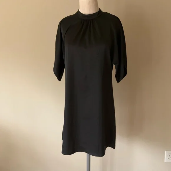 NWT Black Formal Occasion Midi Dress - Picture 1 of 8